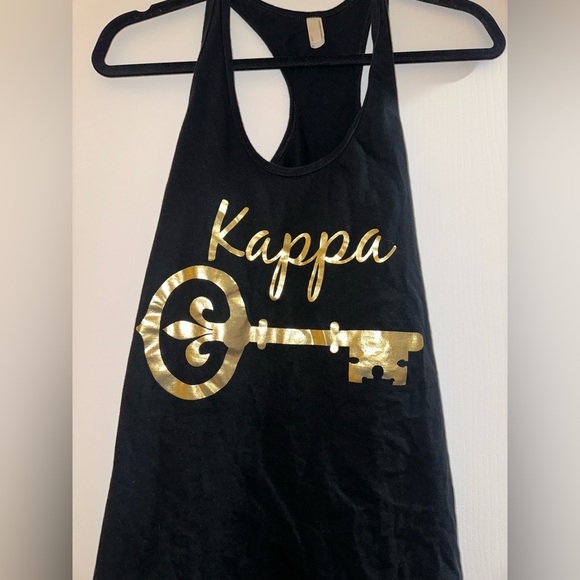 American apparel Kappa Black & Gold Dress - Picture 2 of 4